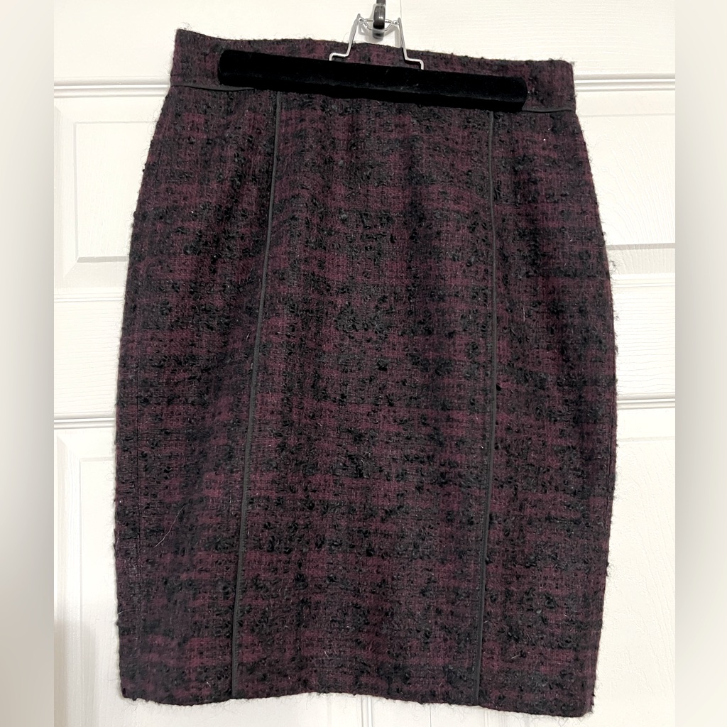 Ann Taylor Tweed Pencil Skirt